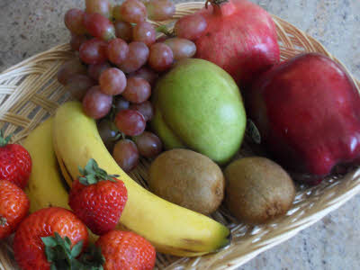 Fresh fruits for fruit chaat